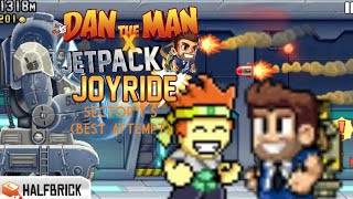 Dan The Man x Jetpack Joyride Event: Sector 1-S(Stage 01) BEST ATTEMPT