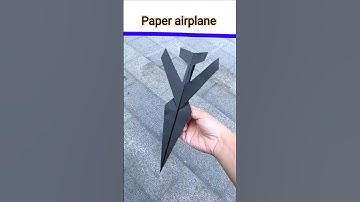 How to Make a Super Fast Paper Airplane| easy paperairplane#shorts#airplane#plane#papercraft#origami