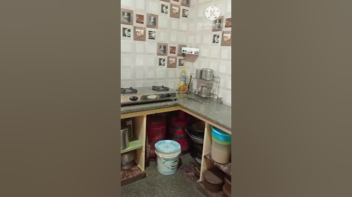 Non modular kitchen organization