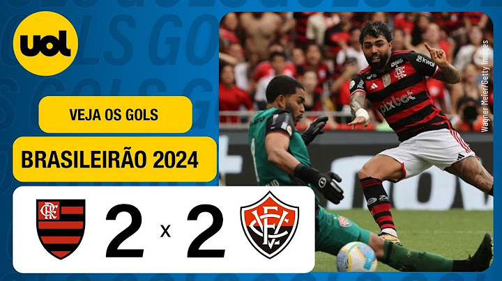 FLAMENGO 2 x 2 VITÓRIA: VEJA OS GOLS DE GABIGOL, ALERRANDRO E + NA ÚLTIMA RODADA DO BRASILEIRÃO 2024