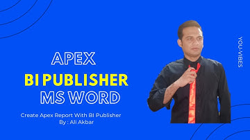 BI Publisher Report Tutorial In Oracle Apex | Oracle Apex Tutorial Lecture 29 | Part 1