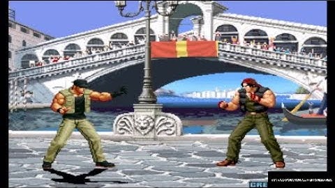 The King of Fighters 2001 - Clark vs Ralf