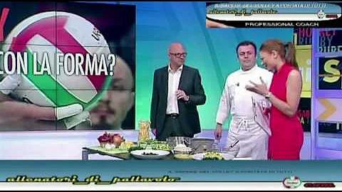 Cosa mangia un giocatore di pallavolo?