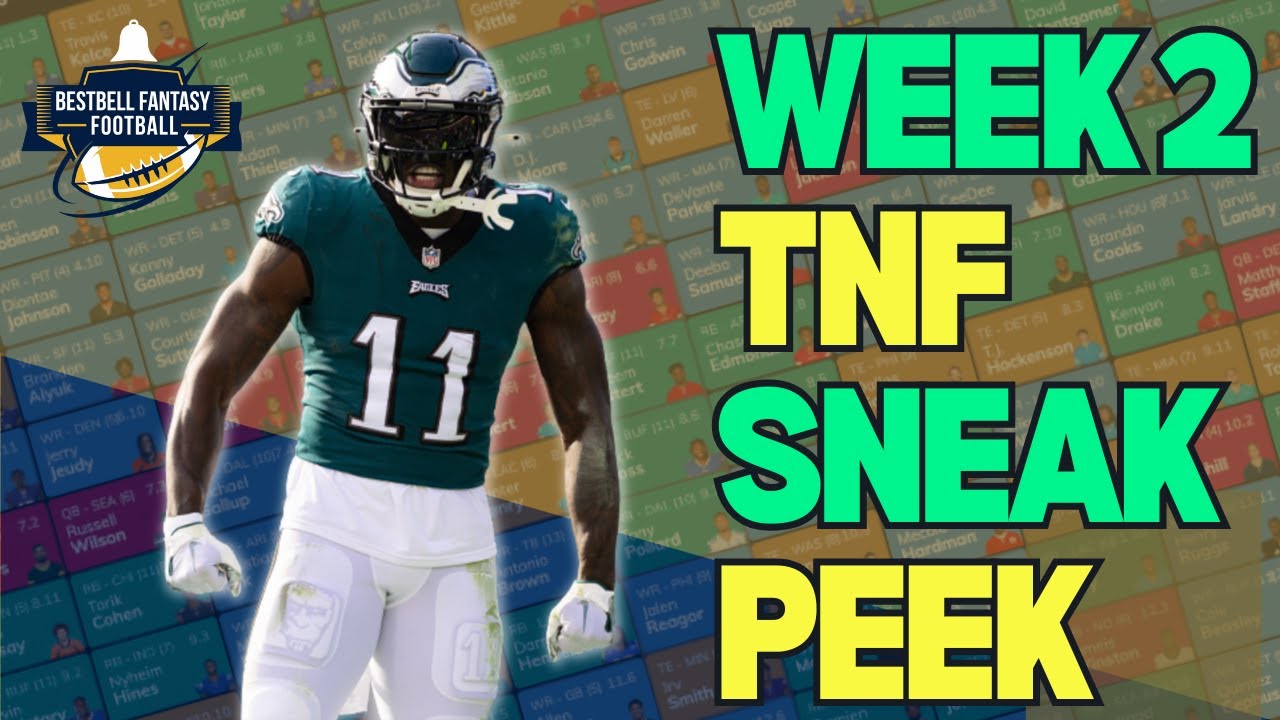 Week 2 Fantasy Football Tips Fantasy Football Advice YouTube