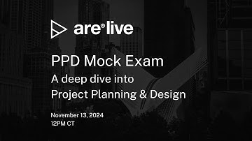 ARE Live: Project Planning & Design Mock Exam | ARE 5.0 PPD Exam 2024