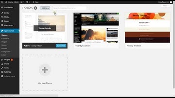 Interia_Theme Activation and xml demo import