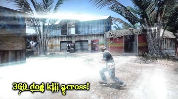 Call of duty Black Ops - 360 tomahawk across dog kill