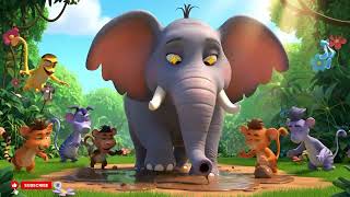 El Elefante Atrapado en el Lodo y sus Amigos 🐘💦 Canciones Infantiles y Rimas para Niños y Bebés