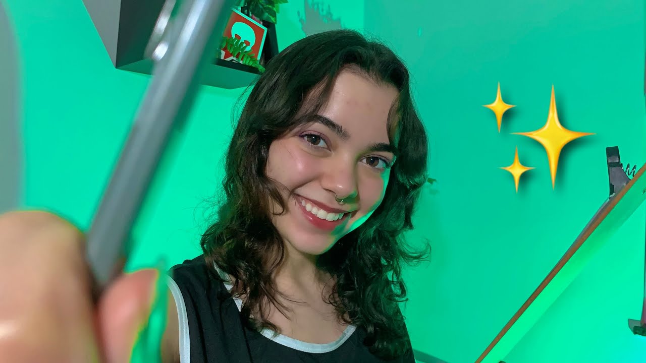 ✨ASMR | Garota estranha te desenhando✨