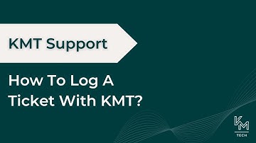 KMT Client Portal Log a IT support ticket video