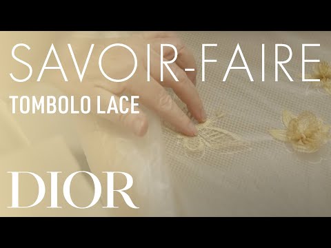 Savoir-faire of tombolo lace