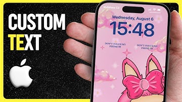 How to Add Custom Text to iPhone Lock Screen