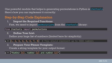 How to Iterate All Possible Combinations in Python Using a Huge List