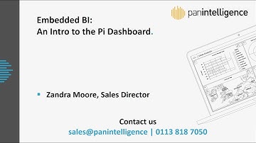 An Intro to the Pi Dashboard & Embedded BI | Panintelligence