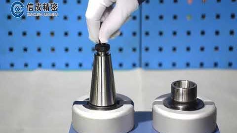 BT40 Collet Chuck Tightening fixture, double head, BT40 Lock Seat