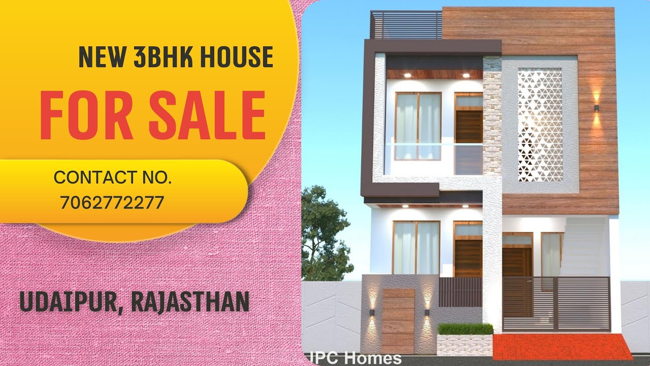 3BHK House For Sale at Pratap Nagar Udaipur, Rajasthan by JPC YouTube