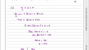 IAL, Edexcel, Jan 2023, P2, Q8, Trigonometric Identities and Equations, Pure, Nick Peters, WMA12/01
