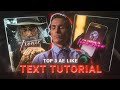 Create AE-Like Trending Text Effects in Alight Motion 🔥 | Free XML + Tutorial