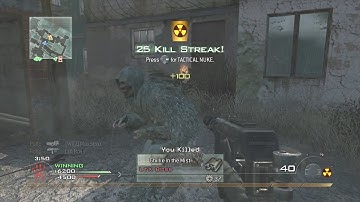 MW2 Underpass Nuke - I Thoroughly Enjoyed That