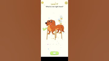 Delete puzzle level 17 What is not right here?  #shorts #deletepuzzle