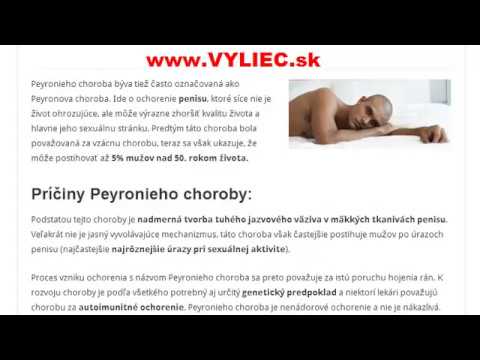 Peyronieho choroba