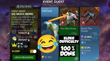 MCOC 1.1 EQ ELDER DIFFICULTY DR. OCTOPUS BOSS & PATH NODES EXPLANATION #marvel #kabam #mcoc