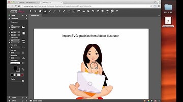 Janvas - Import SVG graphics from Adobe Illustrator