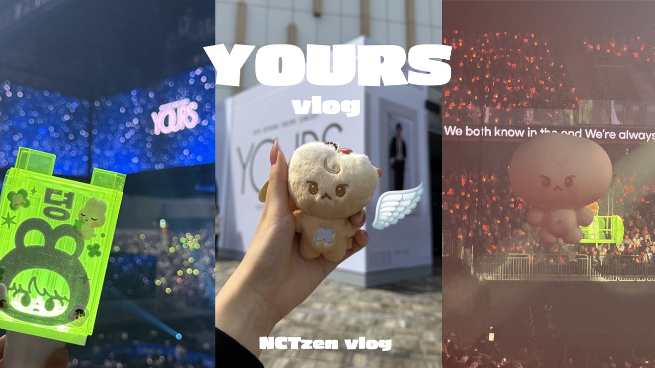 [Vlog] 도영 앵콜 콘서트 YOURS ..🩵🪽| 시즈니 브이로그