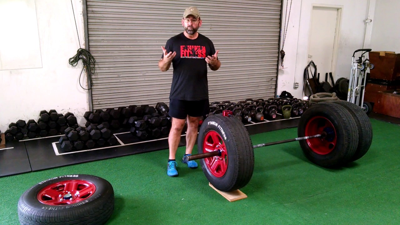 Ethikon Fitness Axle Deadlift Chariot Collars and Wheels YouTube
