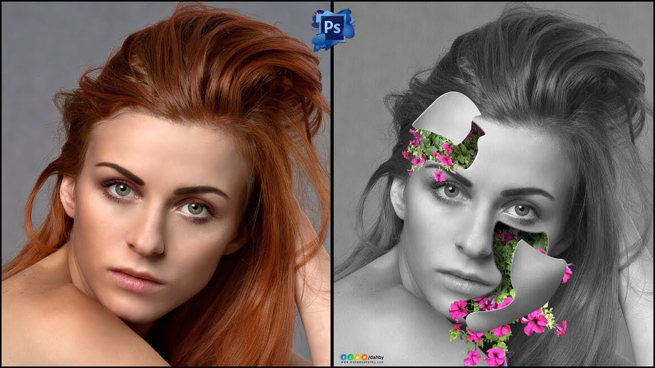 Flower Face Effect in Tutorial YouTube