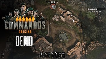 Commandos Origins 2024 Gameplay First Look | Full Demo  @Raptoria @SergiuHellDragoonHQ