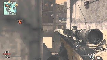 MW3: L18A1 jump shot noscope [Epic]