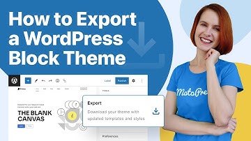 How to Export a WordPress Block Theme?