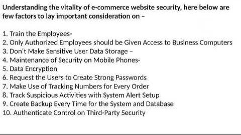 10 Vital Ways to Secure Your Ecommerce Website from Cyber Threats