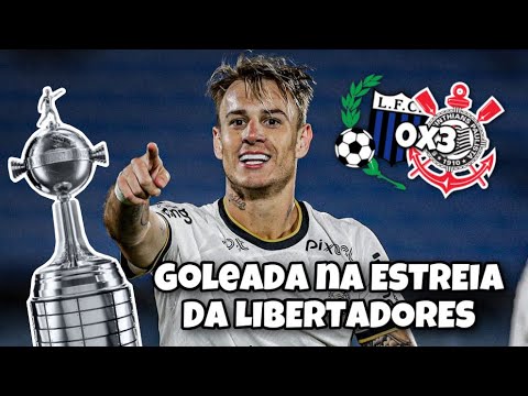 TRIUNFO ALVINEGRO: Corinthians GOLEIA e VENCE o Liverpool, na estreia da LIBERTADORES, fora de casa!