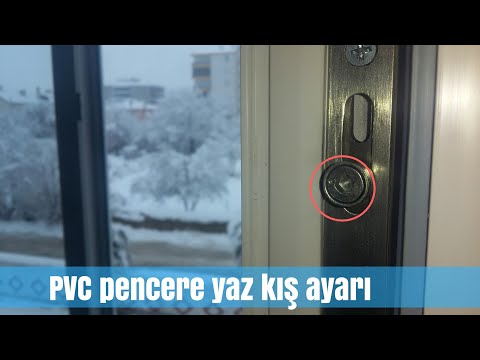 Video: Plastik Pencereler Kış Moduna Nasıl Aktarılır Ve Bunun Tersi: Kendin Yap Ayar özellikleri, Video Ve Fotoğraf