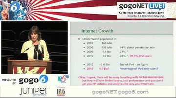 IPv6: How do I Convince my Boss? by Silvia Hagen at gogoNET LIVE! IPv6 Event