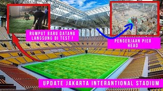 Rumput Italia Sudah dipasang !! Update Pembangunan Stadion Jis/Stadion Bmw