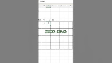 自動で切り替わるカレンダー！　#shorts #excel #exceltips #エクセル