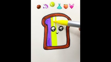 🌰🦄satisfying🥎🧊🍑💓 creative drawing #art  #satisfyingvideo #satisfying #video #viral #creative #shorts