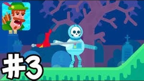Bowmasters - JULIUS Gameplay Walkthrough - FlashGamesHTP iOs, android  #3