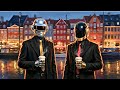 Daft Punk Copenhagen Café Vibes ☕🤖 | Chillwave, Synthwave, Retro Funk, Nu Disco, Electronic Playlist