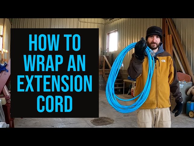 How to Roll Up an Extension Cord: 4 Tangle-Free Methods - Bob Vila