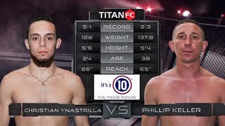 Christian Ynastrilla vs Philip Keller (Full Fight HD) | Titan FC 61 - June 26, 2020