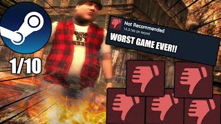 How Bad Are The WORST Rated Steam Games?