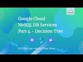 Google Cloud NoSQL DB Services Part 4 - Decision Tree