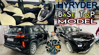 HYRYDER MODIFIED WITH ✅ 1.5 LAKH+ Accessories  - BASE TO TOP MODEL MODIFIED | TOYOTA HYRYDER 🔥 screenshot 5