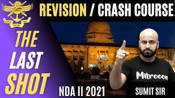 Revision Plan | 30 days to NDA 2 2021 | Preparation in 30 days | Crack NDA in 30 days | Sumit Sir