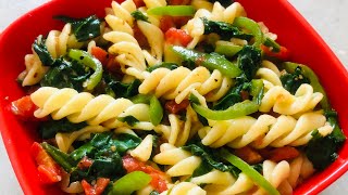 Diet veggie pasta- healthy durum wheat pasta/one pot meal/vegan
pasta/weight loss recipe