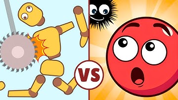 HIDE BALL vs RAGDOLL BREAK (Help Me!) — Level Up Funny Satisfying ASMR Gameplay